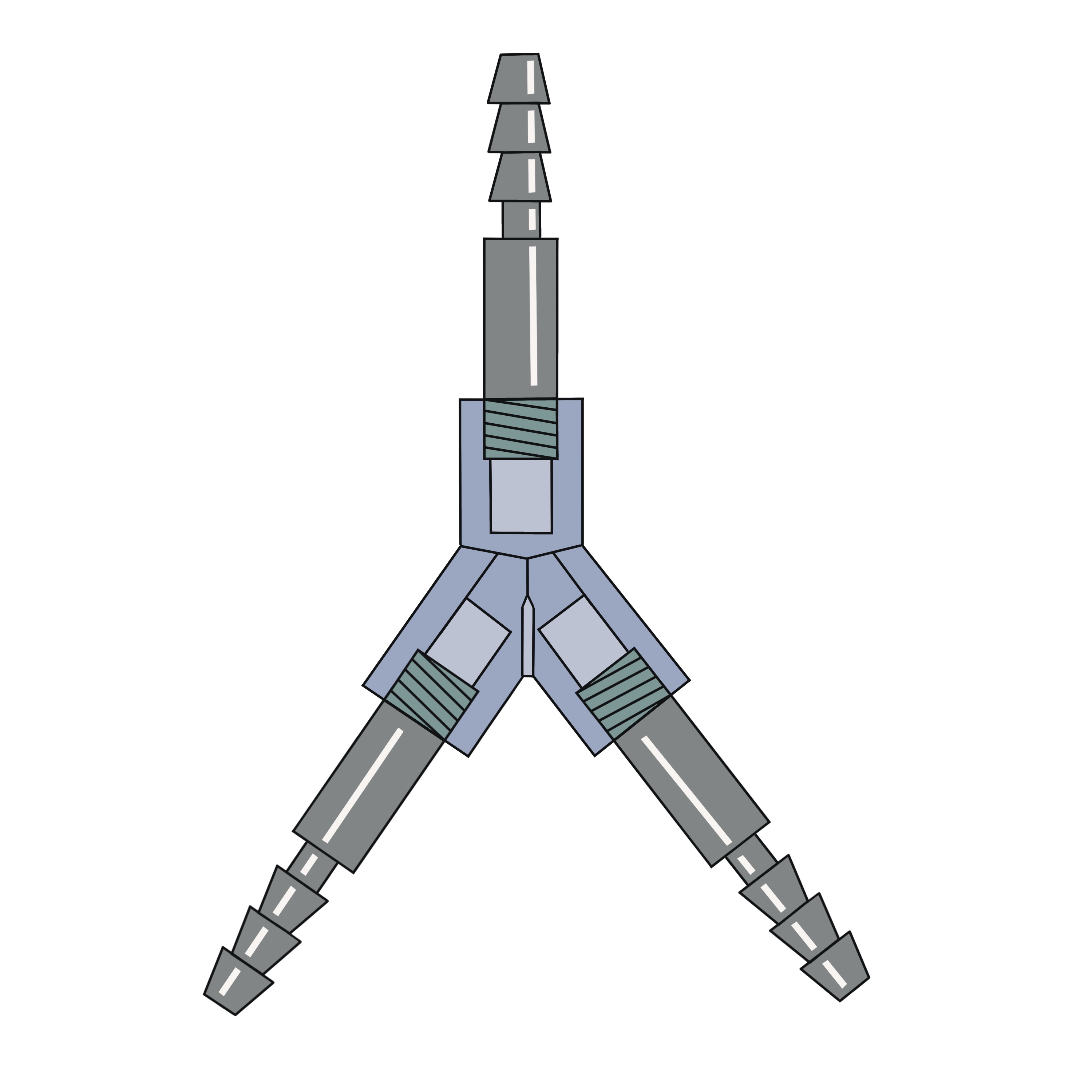 ﻿Y-Connector - 3-контактный Y-образный разъем